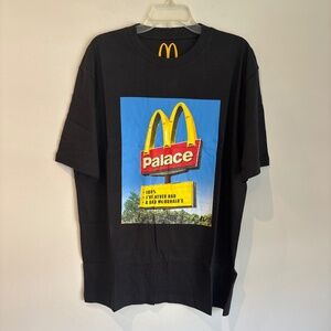 Palace McDonald’s Black Tshirt Mens XL